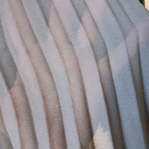 Vintage Accordion Pleated Black Circle Skirt - Picture 4 of 8